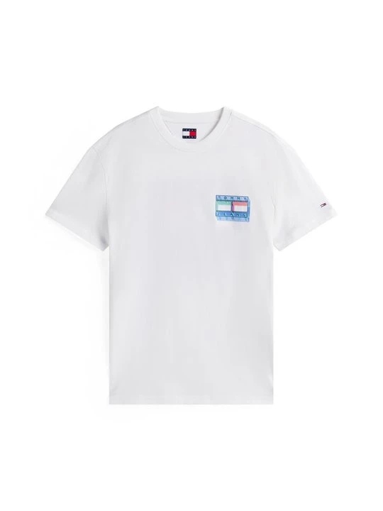 Foto van product T-shirt print Tommy Jeans crème