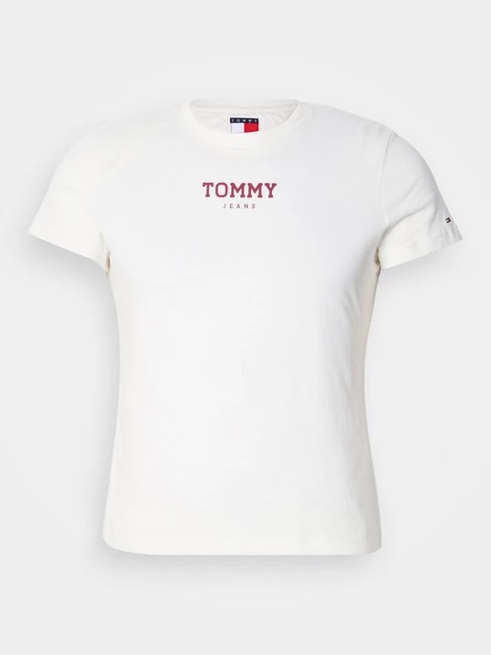 Foto van product T-shirt print Tommy Jeans crème
