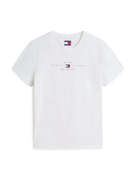 Foto van product T-shirt print Tommy Jeans crème