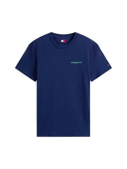 Foto van product T-shirt print Tommy Jeans donkerblauw