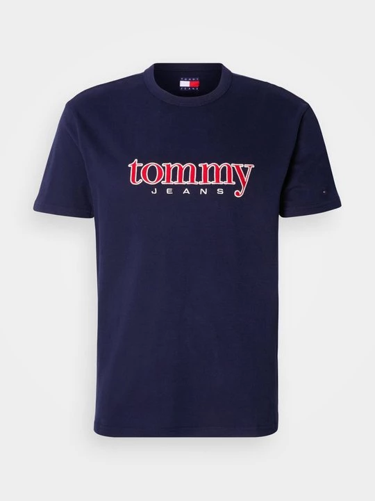 Foto van product T-shirt print Tommy Jeans donkerblauw