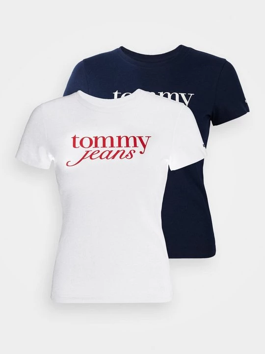 Foto van product T-shirt print Tommy Jeans donkerblauw