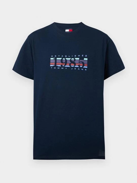 Foto van product T-shirt print Tommy Jeans donkerblauw
