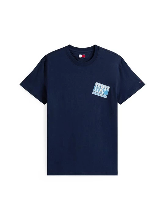 Foto van product T-shirt print Tommy Jeans donkerblauw