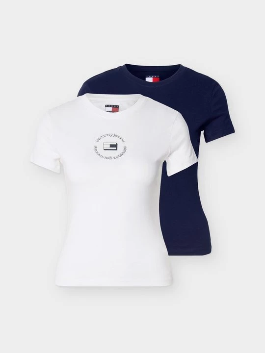 Foto van product T-shirt print Tommy Jeans donkerblauw