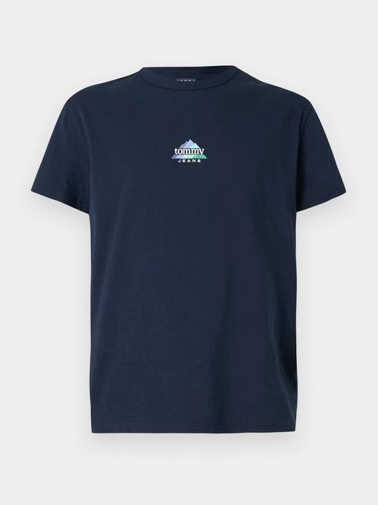 Foto van product T-shirt print Tommy Jeans donkerblauw