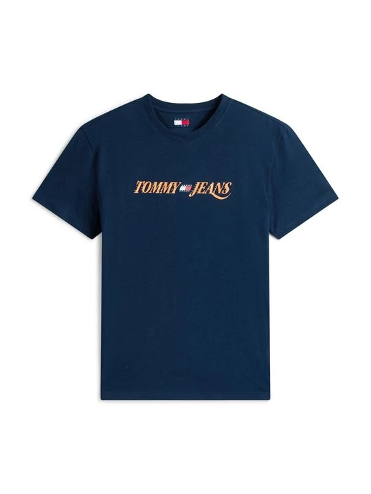 Foto van product T-shirt print Tommy Jeans donkerblauw