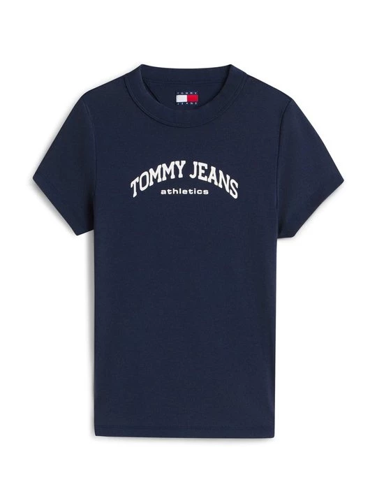 Foto van product T-shirt print Tommy Jeans donkerblauw