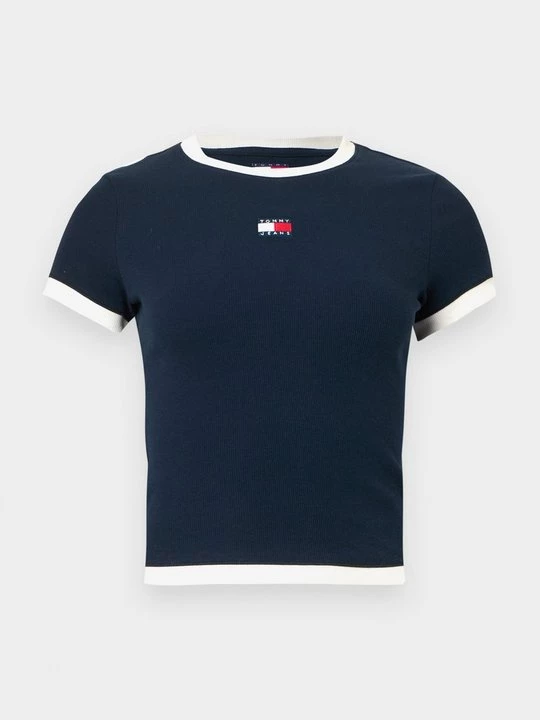 Foto van product T-shirt print Tommy Jeans donkerblauw