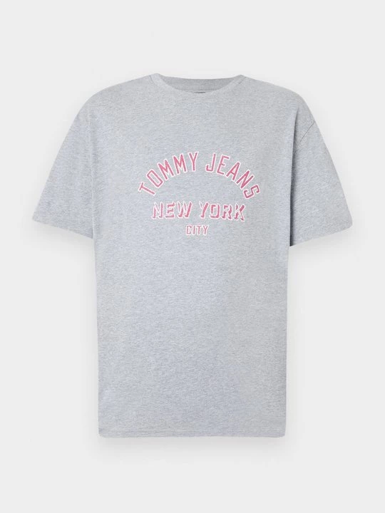 Foto van product T-shirt print Tommy Jeans grijs