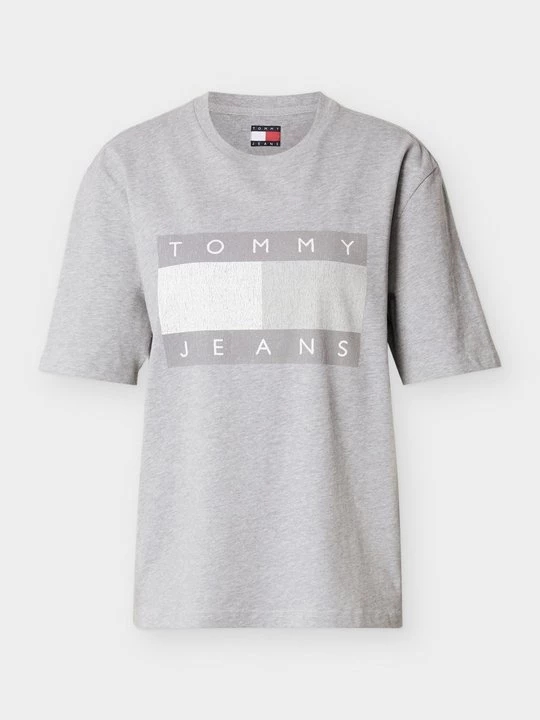 Foto van product T-shirt print Tommy Jeans grijs
