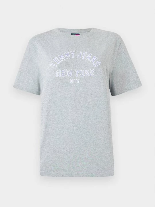 Foto van product T-shirt print Tommy Jeans grijs