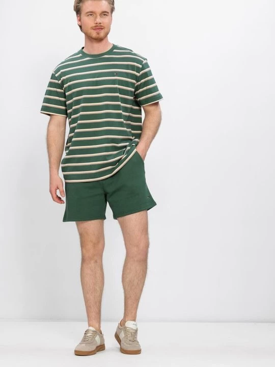 Foto van product T-shirt print Tommy Jeans groen