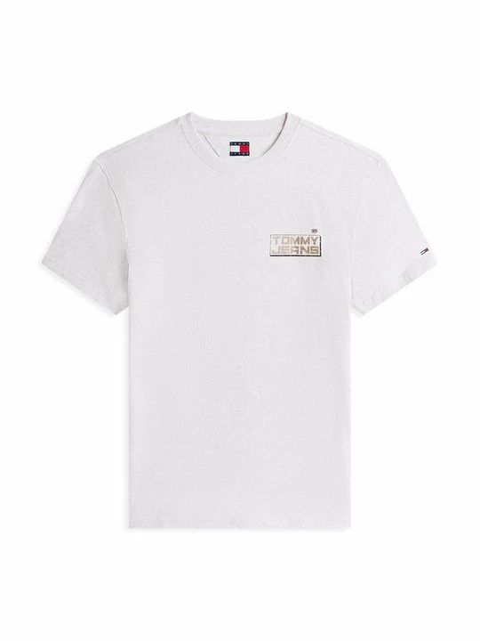 Foto van product T-shirt print Tommy Jeans lichtgrijs