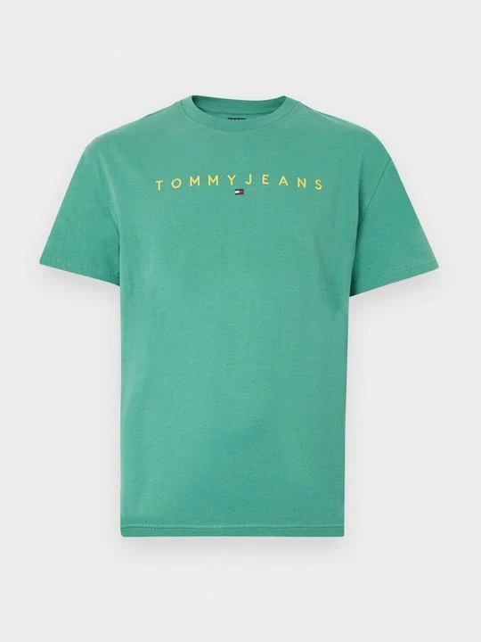 Foto van product T-shirt print Tommy Jeans mintgroen