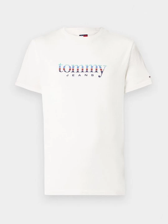 Foto van product T-shirt print Tommy Jeans wit
