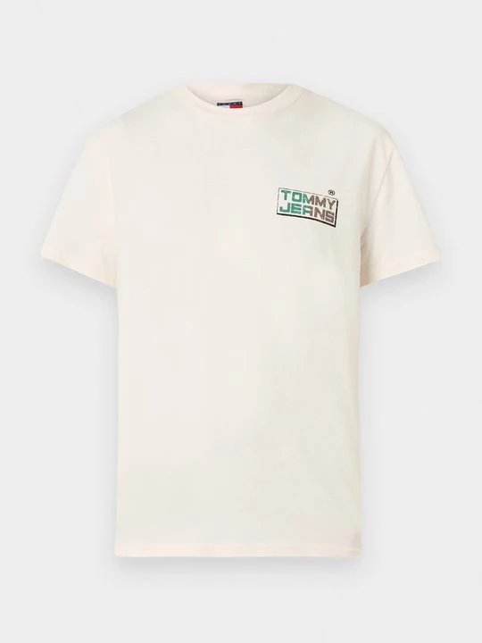 Foto van product T-shirt print Tommy Jeans wit