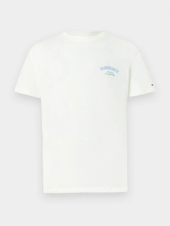 Foto van product T-shirt print Tommy Jeans wit