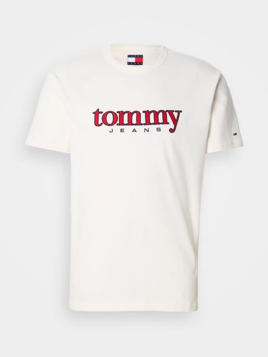 Foto van product T-shirt print Tommy Jeans wit