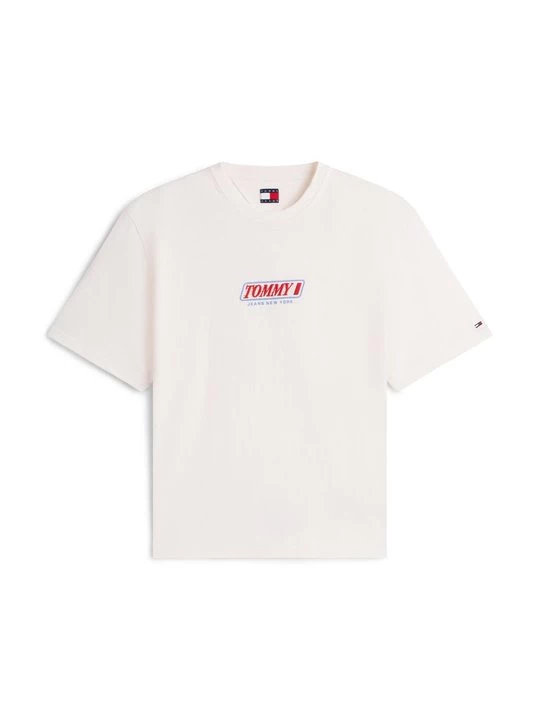 Foto van product T-shirt print Tommy Jeans wit