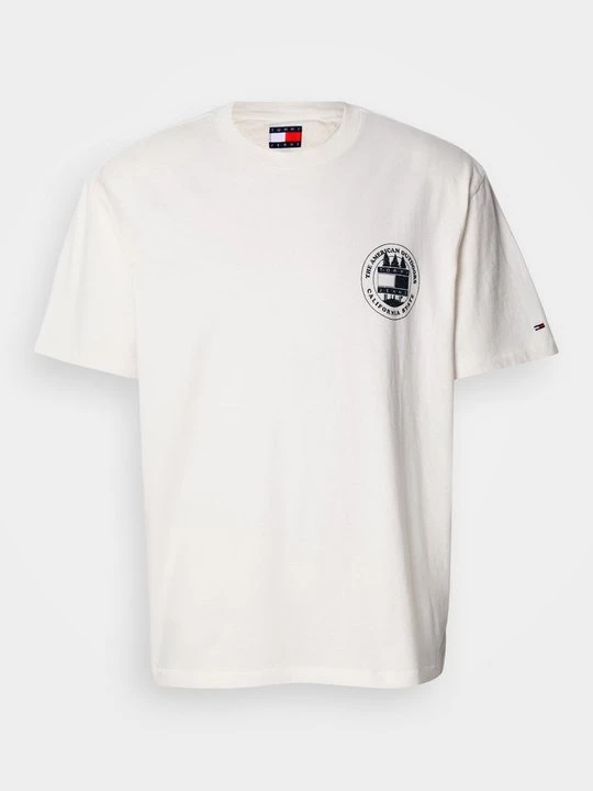 Foto van product T-shirt print Tommy Jeans wit