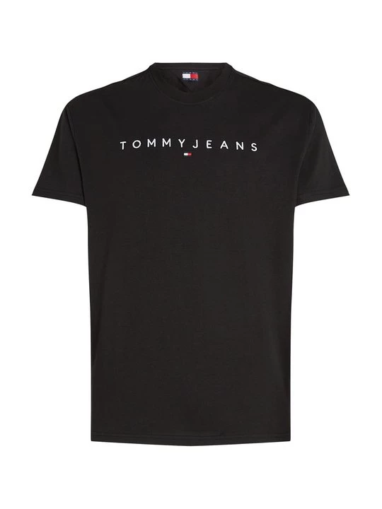 Foto van product T-shirt print Tommy Jeans zwart
