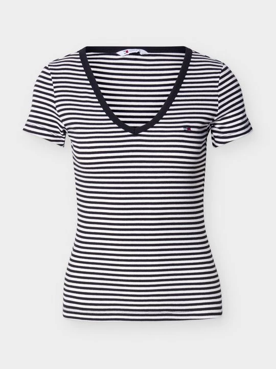 Foto van product T-shirt print Tommy Jeans zwart