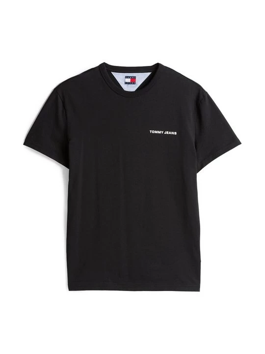 Foto van product T-shirt print Tommy Jeans zwart