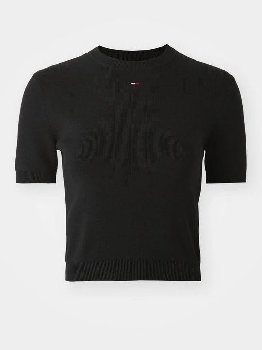 Foto van product T-shirt print Tommy Jeans zwart