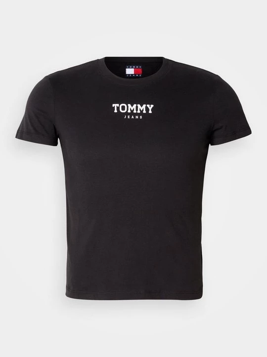 Foto van product T-shirt print Tommy Jeans zwart