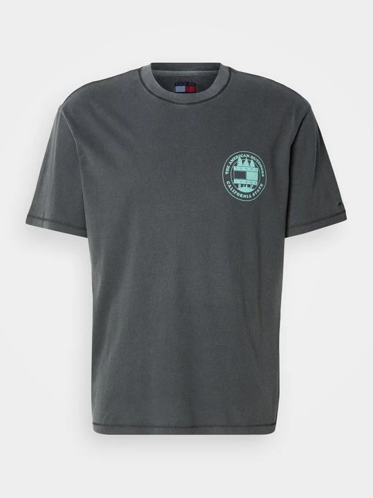Foto van product T-shirt print Tommy Jeans zwart