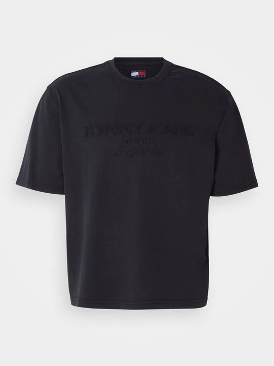 Foto van product T-shirt print Tommy Jeans zwart