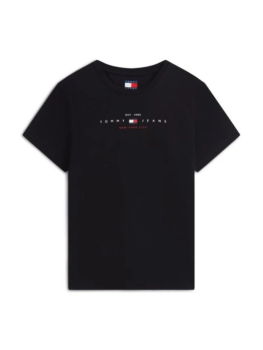 Foto van product T-shirt print Tommy Jeans zwart