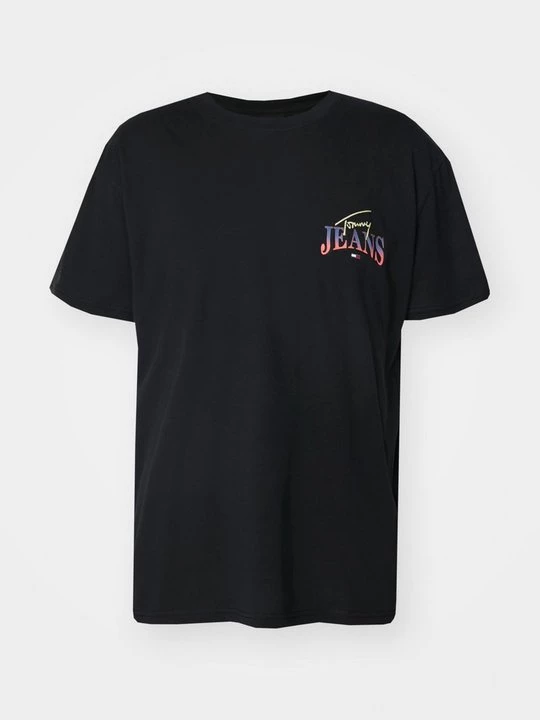 Foto van product T-shirt print Tommy Jeans zwart