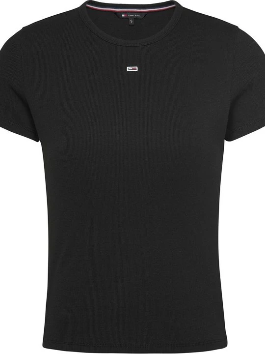 Foto van product T-shirt print Tommy Jeans zwart