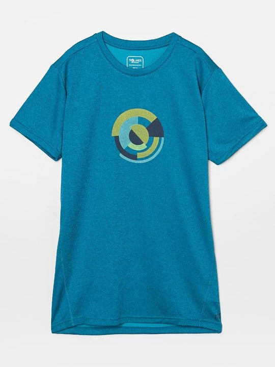 Foto van product T-shirt print Trollkids blauw