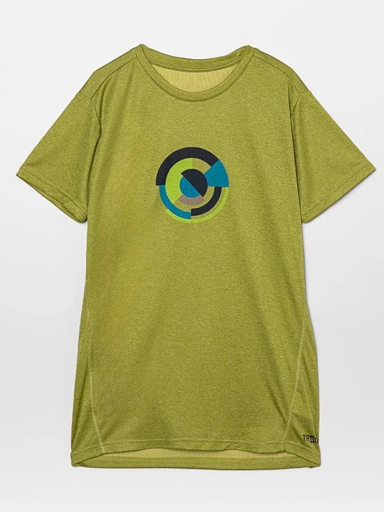 Foto van product T-shirt print Trollkids lichtgroen