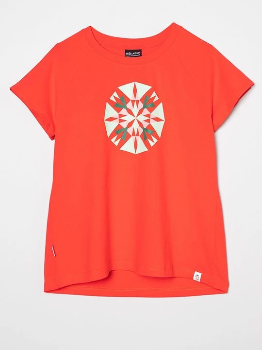 Foto van product T-shirt print Trollkids rood