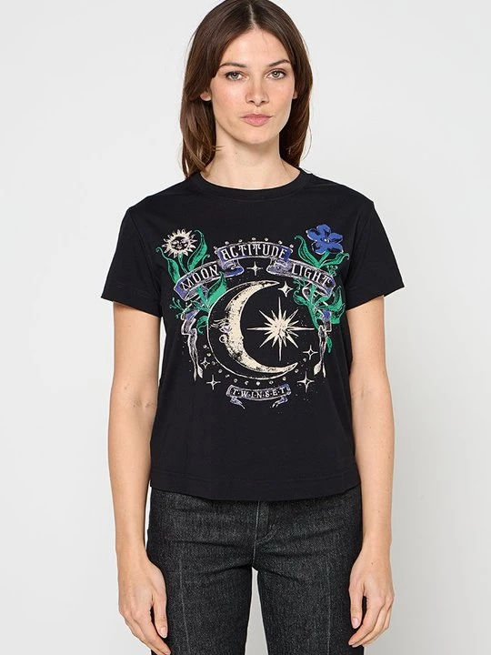 Foto van product T-shirt print TWINSET