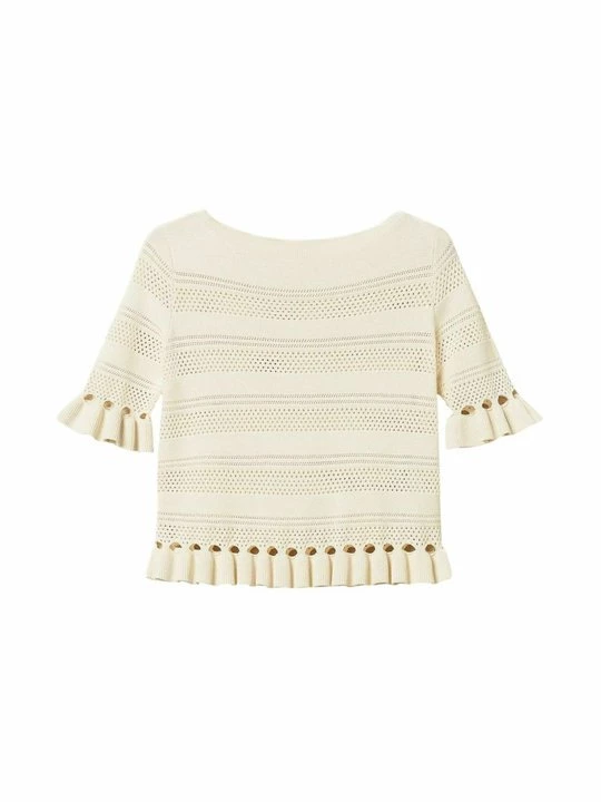 Foto van product T-shirt print TWINSET beżowy