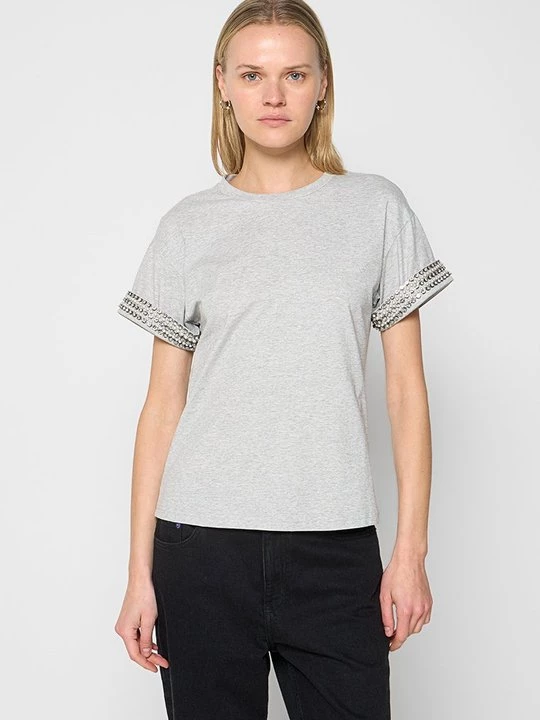Foto van product T-shirt print TWINSET grijs