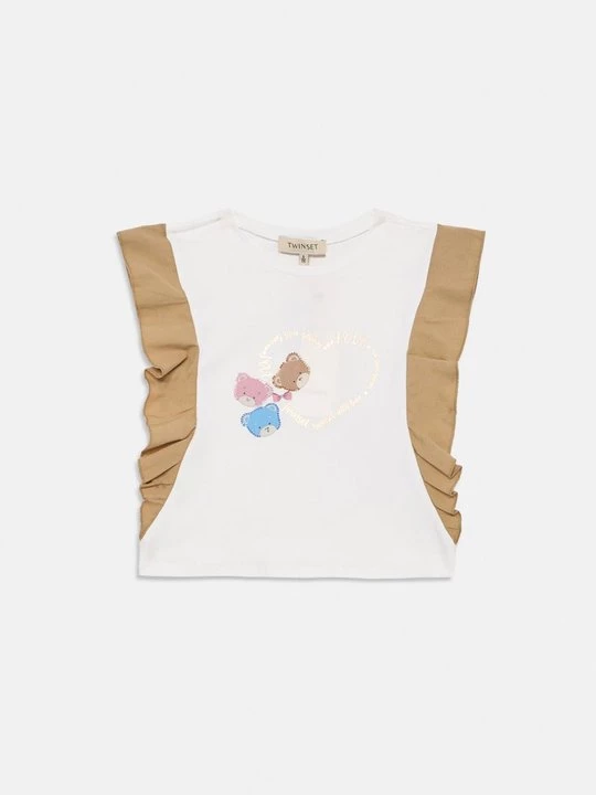 Foto van product T-shirt print TWINSET wit