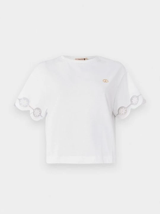 Foto van product T-shirt print TWINSET wit