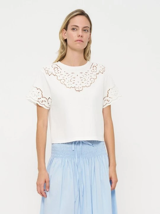 Foto van product T-shirt print TWINSET wit