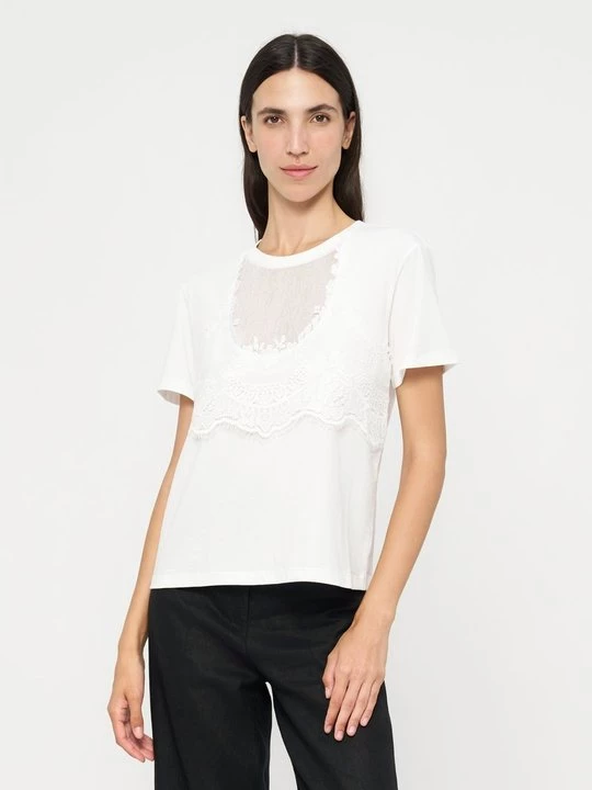 Foto van product T-shirt print TWINSET wit