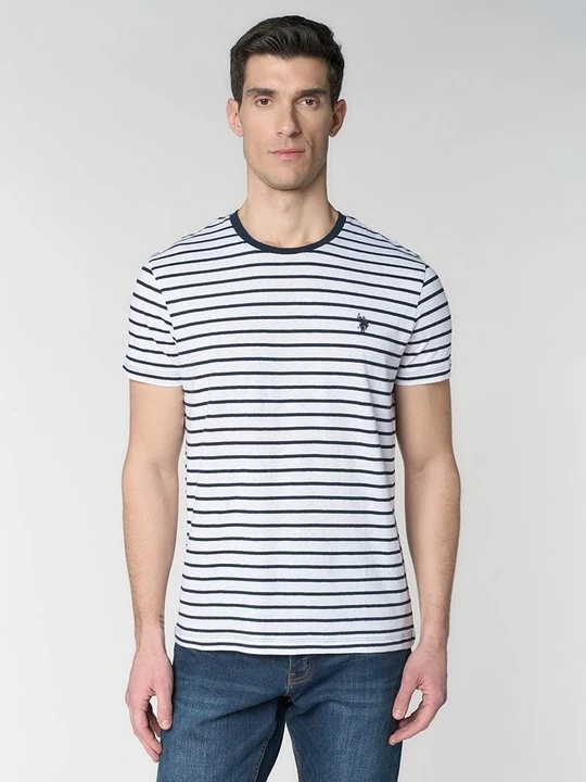 Foto van product T-shirt print U.S. POLO ASSN. blauw