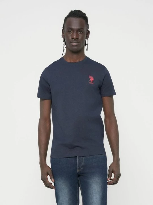 Foto van product T-shirt print U.S. POLO ASSN. donkerblauw