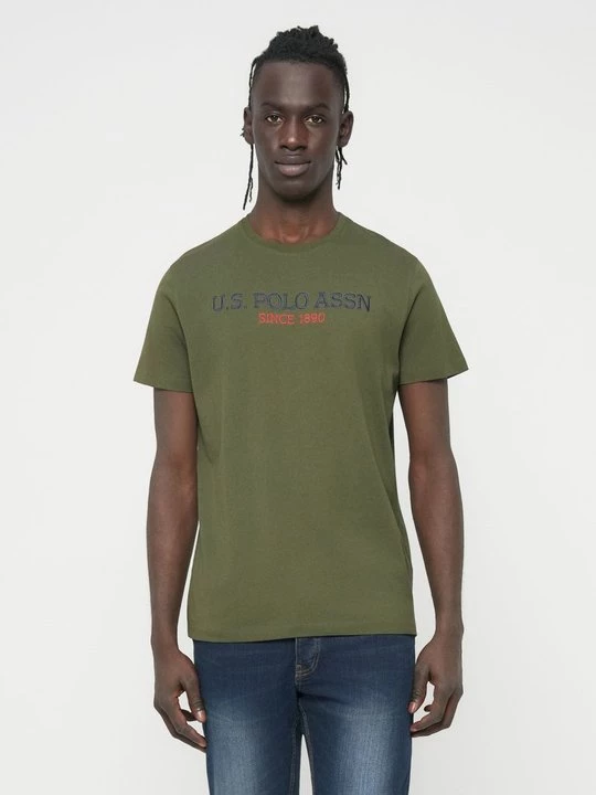 Foto van product T-shirt print U.S. POLO ASSN. groen