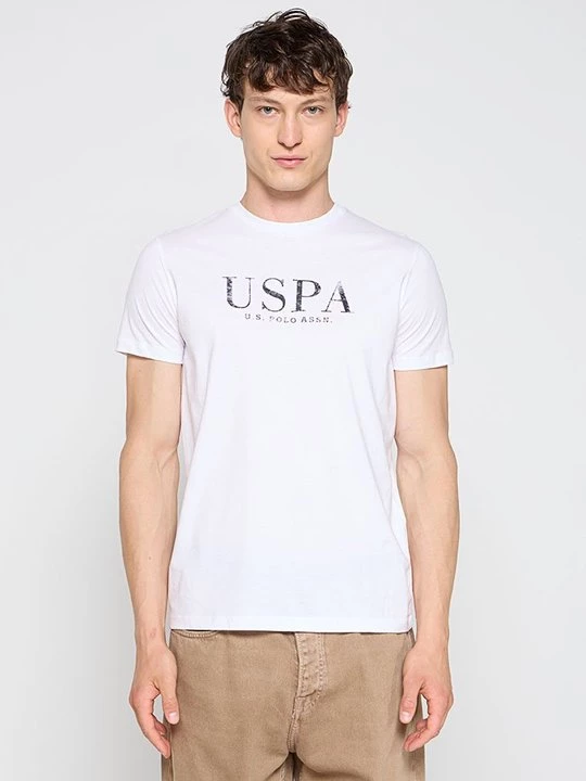 Foto van product T-shirt print U.S. POLO ASSN. wit