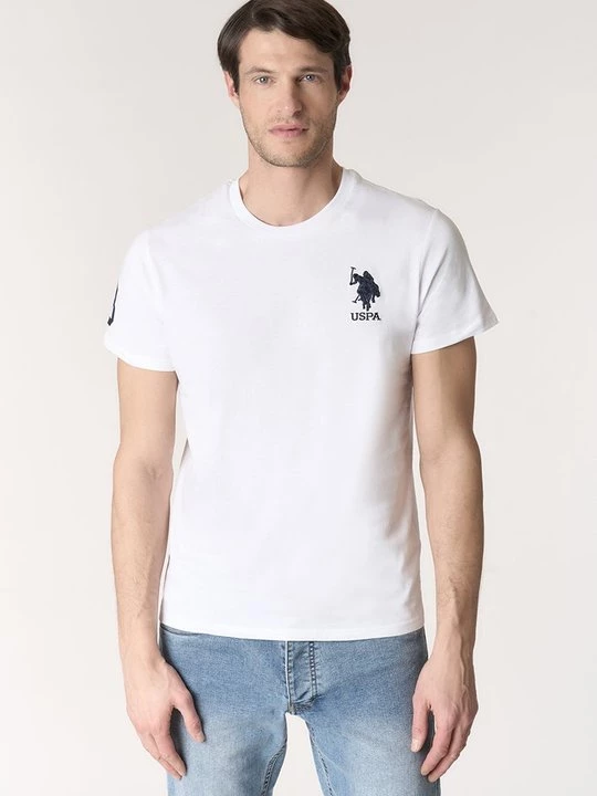 Foto van product T-shirt print U.S. POLO ASSN. wit